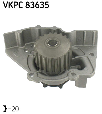 ®️ Water Pump, engine cooling SKF VKPC 83635 for Citroen, Peugeot